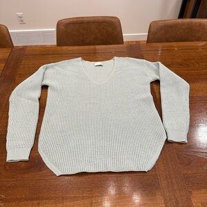 EUC Aritzia Wilfred Free Wolter Sweater, Tender Green (mint), XS, Merino Wool